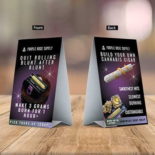 In Store Table Tents